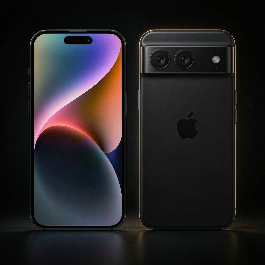 iPhone 17 front and back view